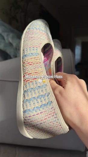 LOVE! Skechers woven flats 🥿 @QVC, Inc #flats #skechers #shoes #qvc