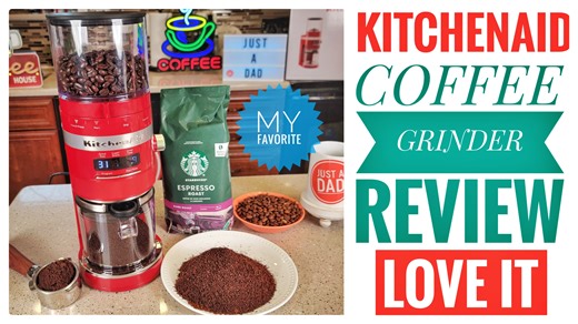 Watch I LOVE KitchenAid Burr Coffee Grinder Review   Works Great! on Amazon Live