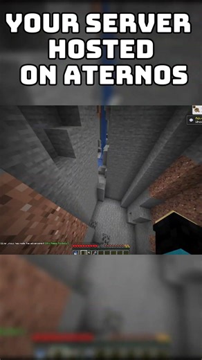 Aternos server 💀#minecraft #videos #gaming