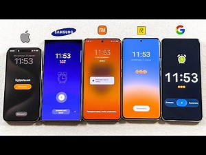 Boot Animation + Alarm iPhone 15P + Galaxy S24 Ultra + Xiaomi 14 Ultra + Realme 12P + Pixel 8P