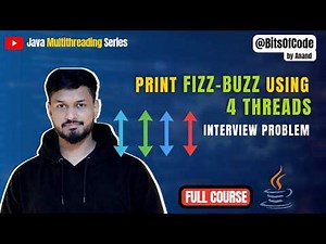 #9 FizzBuzz with 4 Threads Explained | wait() vs Semaphore (Optimal Approach)