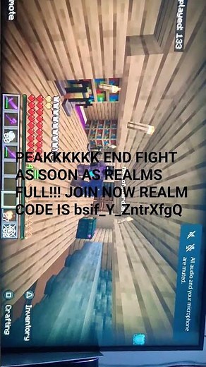 Bedrock Realm with lifesteal and java pvp #minecraftbedrockrealm #minecraft