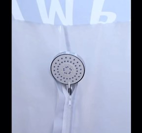 Outside Shed Thicken Bath Curtain Polyester Partition Change Room Home Bathroom Accessories (Green)