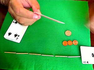 Nick Trost's Horse Race Gambling Game.Card magic Card Tricks