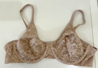 Bali Women’s Bra Beige 40C Underwire Lace N Smooth Adjustable Convertable Straps | eBay