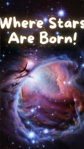 Nebula: Where Stars Are Born 🌌 | Mind-Blowing Space Fact! #amazingfacts #astronomypictureoftheday