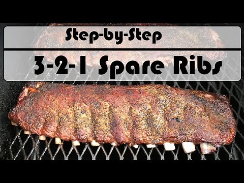 3-2-1 Spare Ribs on a Smoker | Step-by-Step BBQ Method