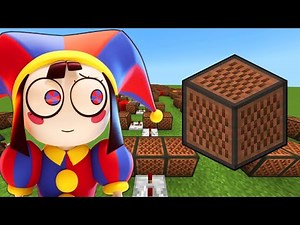 Not Alone | Minecraft Note Block Cover! (The Amazing Digital Circus)