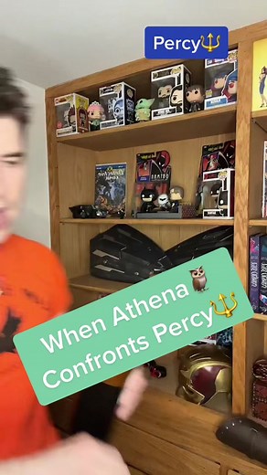 Athena really thought she had him #pjo #pjotiktok #pjotok #percyjackson #athena #funny #percabeth #rickriordanuniverse #annabethchase #booktok #fyp