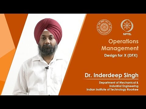 Lecture 08 Design for X (DFX)