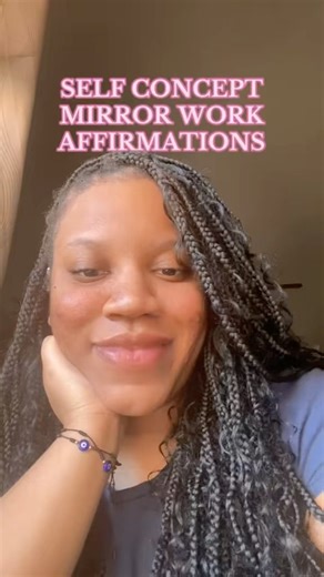 Mirror Work Affirmations 👸🏽 #confidenceaffirmations #selfconceptaffirmations