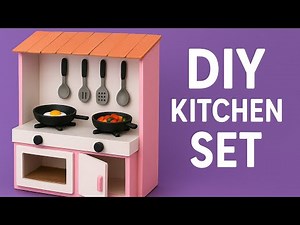 😱Diy Kitchen Set with full jugaad 💗😊