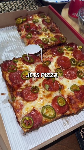 Delicious Jets Pizza with Welldone Pep & Jalapeños