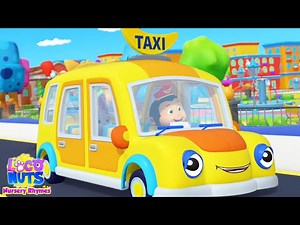 Sing Along Wheels on the Taxi   More Nursery Rhymes & Baby Songs - Educational Videos for Kids - Videos For Kids