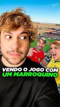 vendo o jogo com um Marroquino @marimenezees_ #livedobrino #humor #MundinhoBrino