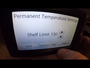 How to change the permenant time and temp for your Harvest Right Freeze Dryer.