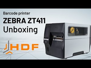 BARCODE PRINTER ZEBRA ZT411 | Unboxing | ENG
