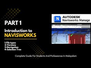 What is Navisworks? Complete Beginner Guide part 1 | File Types & Interface Explained