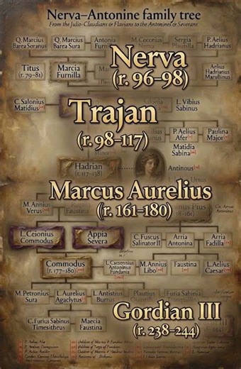 Nerva–Antonine Family Tree II