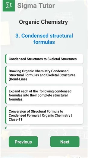 Learning Organic Chemistry