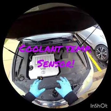 07 lexus es350 scan code P0117 coolant temperature sensor location