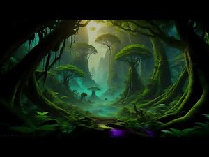 Pandora Forest Soundscape | Sleep Meditation Shifting Ambience