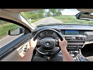BMW 520D F10 2.0d 184HP (2010) POV Test Drive & Acceleration 0-100 | 4K #128