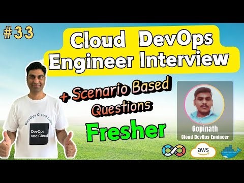 Fresher Cloud DevOps Engineer Interview | Realtime Scenarios | Dockerfile | AWS | Azure | Cloud