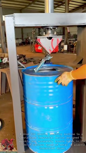 Ultra-Fast Hole Punching Machine for Opening Container Lids