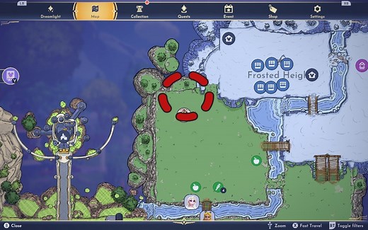 Where to Find the House of Bark (Jabberwock Location) - Disney Dreamlight Valley Guide - IGN