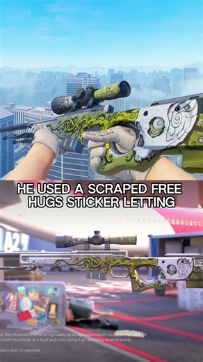 AWP Worm God x DGL Printstream Sticker Crafts | #cs #cs2 #crafts #update