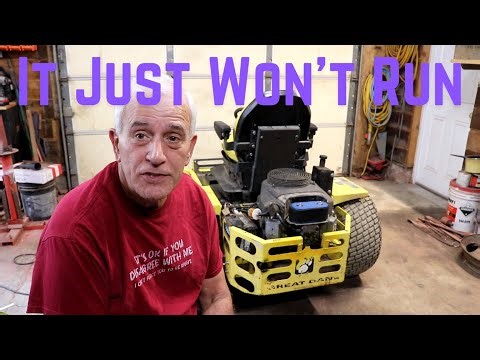 721 RSW Installing Electric Fuel Pump On Lawn Tractor