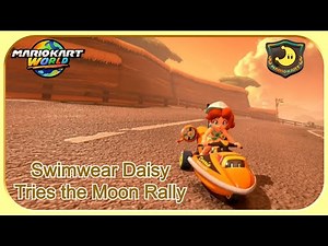 Princess Daisy Tries the Moon Rally - Mario Kart World Daisy Gameplay (Moon Rally Knockout Tour)