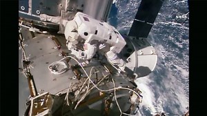 Astronauts complete installation of new module on Space Station