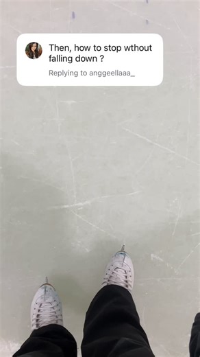 Skate with Jen on Instagram: "How do I stop? *basic tutorial See more from Jen IG, FB, skatewithjen.com and on YouTube #athlete #hockeyplayer #hockey #fyp #inspire #buildthembetter #swj #viral #love"