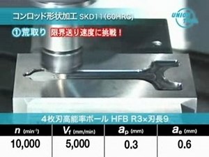 Fraises UGV high Speed OCM Uniontool