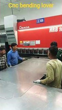 cnc machine lover #cncmachine #fabrication #machine #job #jobwork #cncpressbrake #amada #america