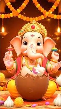 Ganpati Bappa Surprise! 🐘✨Blessings, smiles & sweet surprise