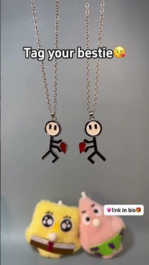 Show your BFF!🥰 BFF Necklace, Friendship Necklaces, Best Friend Necklaces, Gift for Best Friend