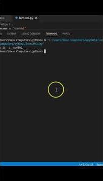 Lecture 2: Variables in Python Explained | Python for Beginners | Day 2#codingbat#python#problem