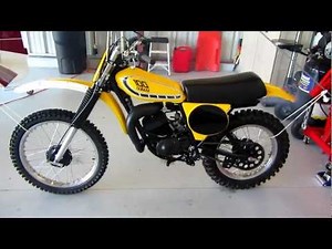 1976 Yamaha YZ100 Motocross Restoration - AHRMA Vintage Motocross