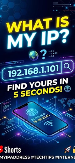 what is my ip address? How to Find Your Public IP Address in 5 Seconds! 🌐 #Shorts