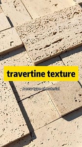 Abel Leonard on Instagram: "Travertine is a natural building decoration material. Its characteristics include: 1. Rich colors: The color of travertine usually shows various tones such as beige, gray, pink and so on. 2. Unique texture: The surface of travertine has unique texture and holes, giving it a unique decorative effect. 3. High hardness: Travertine has high hardness and is not easy to wear and scratch. 4. Good durability: Travertine has good durability and is not easily affected by weathe