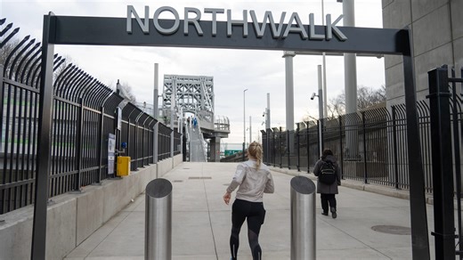 The GWB is open 24/7. Just not to walkers or cyclists. One rider pushes to change that