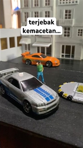 DIY magnorail system #diecastcustom #diorama #hotwheels