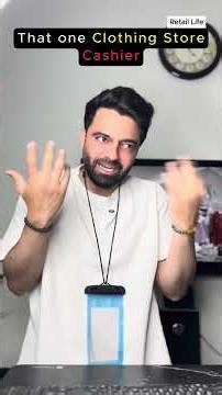 That one clothing store cashier | Retail life | Ankush corporate #funny #corporatememes #cashier