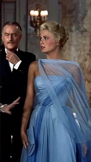 Grace Kelly’s Iconic Blue Dress in ‘To Catch a Thief’| Grace Kelly dress #gracekelly