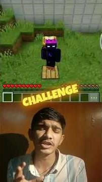 Minecraft button find challenge 😱 Best MOVMENT| #minecraft #gaming#viralshort#challenge#omg