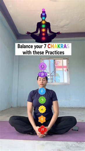 Open 7 chakras 🌈🧘🏻‍♀️