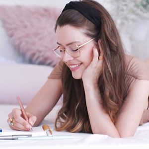 Schneider Callissima Calligraphy Fountain Pen, 1.5 mm, Refillable, Metallic Apricot Barrel, Apricot Ink Cartridge (163806)